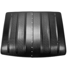 KUAFU Hard Roof Top Compatible with 2005-2023 Kawasaki Mule 600 610 SX 4X4 UTV Top Black Plastic Replacement for KAF600-005B