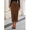 PRETTYGARDEN Corduroy Skirt Women Fall Fashion 2025 High Waisted Pencil
