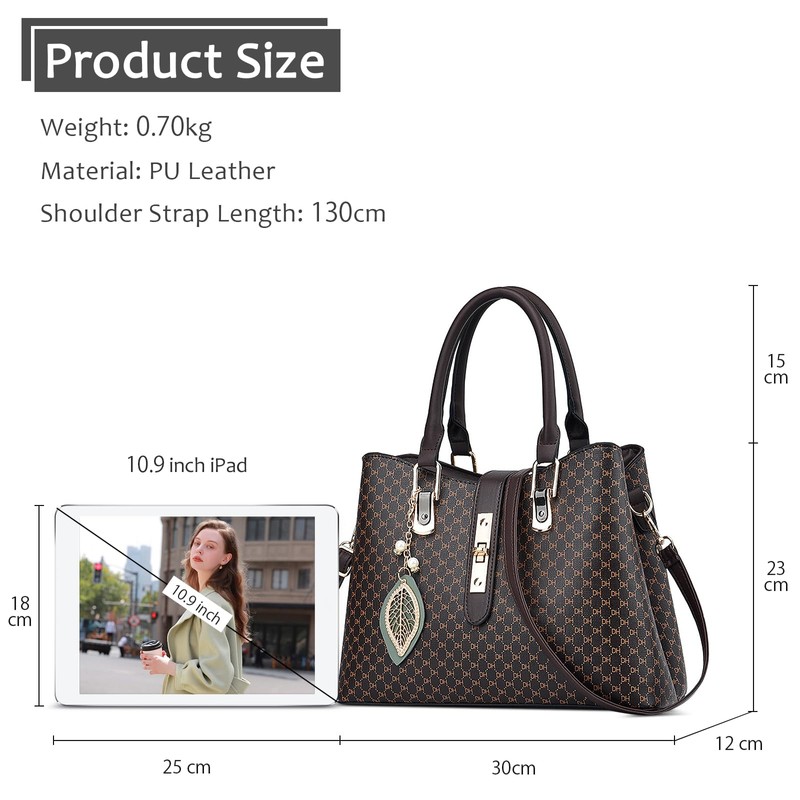FORRICA L-FN, coffee, Handbag