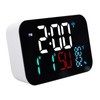 Luocute WiFi Smart Clock, Weather Station Alarm Date Day Large