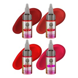 Kit Microblading Pigmento Cremoso Ouo Lunabel 10pzs 7.5ml Color Lt00509