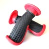 XKMT-Universal ATVs & PWC Rubber Comfort Grips- Black & RED