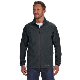 MARMOT Men's Tempo Jacket, Warm Breathable Water-Resistant Softshell, Black, Small