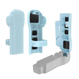 FSIDIWT Cover Case for DJI Osmo Pocket 3 Accessories, Pocket 3 Gimbal/Lens/Screen Protector, with 3 CPL/ND Filters/SD Cards Storage Slots (Blue)