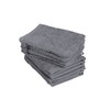 Pack of 10 Wash Mitts, 15 x 21 cm, 100% Cotton