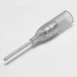 NICHIFU TERMINAL INDUSTRIAL Crimp Terminals with Insulated Coating for Copper Wires (TC-type) Rod Shape Transparent Red TGV TC-1.25-11T *RCL*