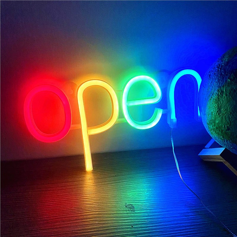 LED Neon Open Sign, Neon Open Signs High Brightness Light