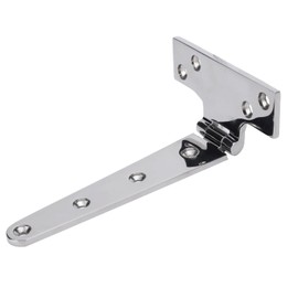 POENVFPO T Hinge, 316 Stainless Steel Hinge Ship Hinge Used for Hanging Cabinet Doors, Marine Boat Cabin, Yacht Door, Etc (Large)