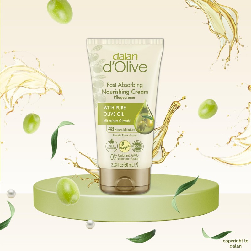 Dalan d'Olive Hand and Body Cream 60 ml Set of
