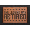 xuujdoppwul Retired Hats for Men Women,The Legend Has Retired Trucker