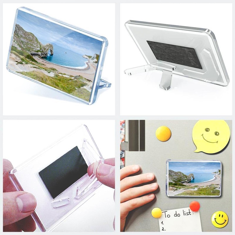 Classic Rectangle Magnet with Stand - Durdle Door Beach Dorset