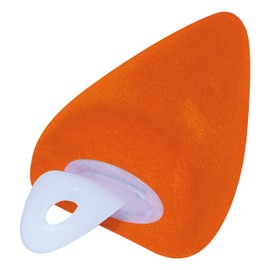 nico Contour Silver Superspitz Foam Shoe Tree with Handle for Very Pointed Heels, Ballerinas etc., orange