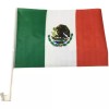 Bandera México Auto Ventana Viva México Fiestas Patrias