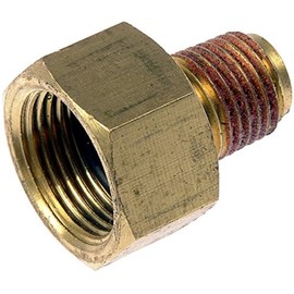 Dorman 800-716 Transmission Line Connector (To Trans) - 1/4 In. NPT x 3/4-18 UNS Compatible with Select Dodge Models