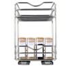 OCG 2 Tier Pull Out Spice Rack Organizer（6.3" W x