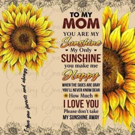 Handmade 20oz Skinny Tumbler Sublimation Transfer Print Sunflower Mom Ready To Press Wrap