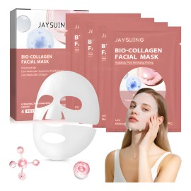 Beauty Bio Collagen Mask, Mascarilla De Collagen Mask 4pcs