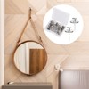 KINBOM 20 pcs Picture Hangers Nails, Double-Headed Wall Nails Pushpin