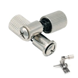 IYBQIU 2 Pcs Sewing Machine Spring Clamp Universal Presser Foot Clamp Durable Change Presser Foot Accessory for Quick Change Household Sewing Machine Presser Foot, Silver