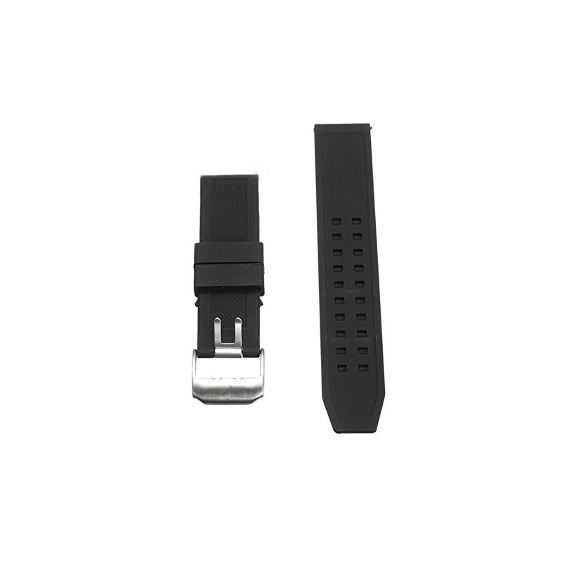 Compatible Replacement Luminox 22mm Watch Rubber Band Strap with Spring