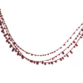 Vogast Blood Drop Necklace Unique Pendant Clavicle Chain Muiltfunction Bloody Droplet Choker Necklace Resin