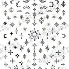 TSUMEKIRA noble Metal Parts, Silver (For Gel Only)