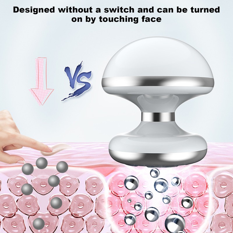 Magnetic Face Massager Micro Vibration Beauty Instrument Serum Importing Skin