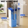BEJOMOP Mop and Bucket Set with Wringer, Flat Squeeze Spin