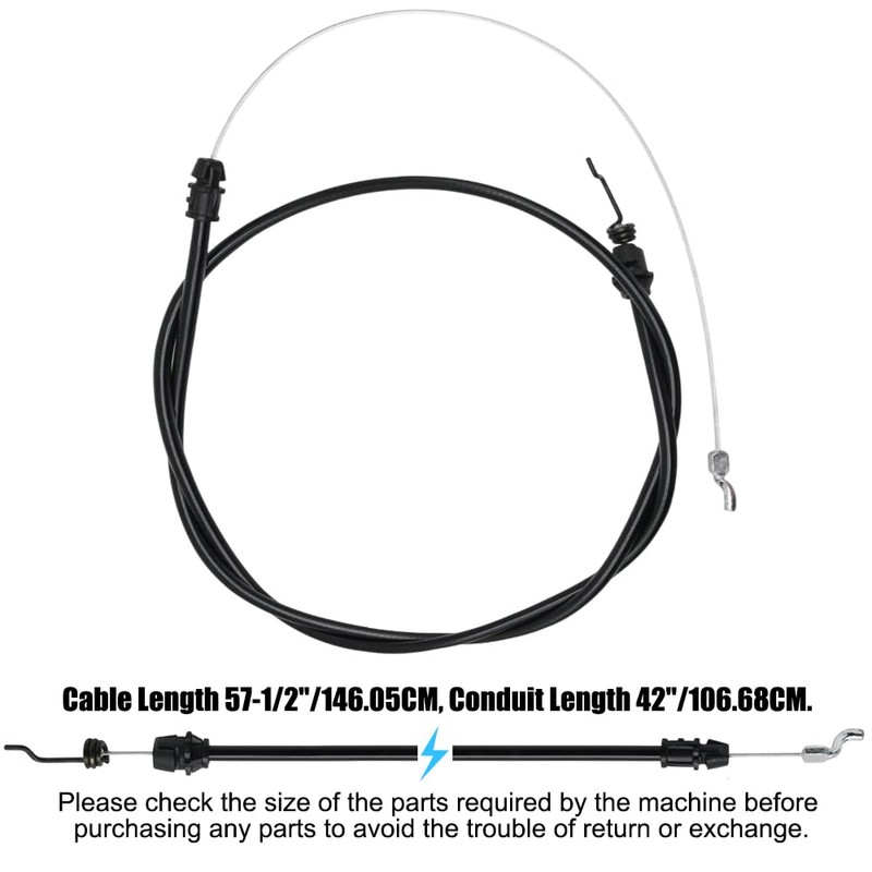 SizendHK 582598601 Drive Cable Replacement for Poulan Craftsman Husqvarna L221A