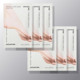 Innisfree Special Care Mask [Foot] 20mL 6 sheets / 이니스프리 스페셜 케어 마스크 [풋] 20mL 6매