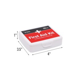 DMI 20-Piece Mini First-Aid Kit, Water-Resistan