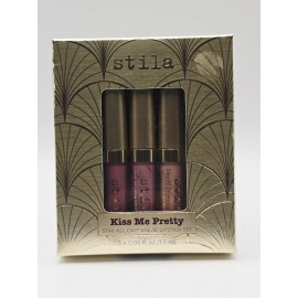 Stila Kiss & Don't Tell Stay All Day Liquid Lipstick Set Trio Kiss Me Pretty.