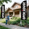 SmoothNovelty Open House Flag 15 ft with Flag Pole Ground