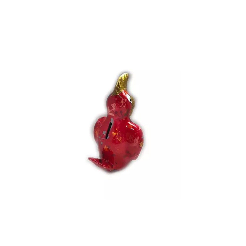 Pomme-Pidou - Money Bank - Coco the Parrot - Red