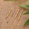 SHIDXIB 5Pcs Double-use Copper Ear Picks Brass Ear Picks Ear