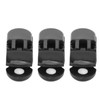 20Pcs Hearing Aid Lanyard Clip Good Fixation Multifunctional Odorless Black
