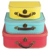 Sass & Belle Brights (Set of 3) Retro Suitcases