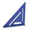 Faithfull Plastic Quick Square - 7in Imperial Triangle Measuring Ruler