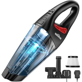 Hommak 2024 Hommak Handheld Vacuum car Vacuum  6KPa Cordless Rechargeable For House