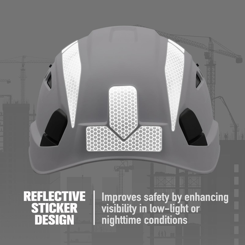 LOHASWORK Hard Hat, Construction Safety Helmet, Hard Hat with Chin