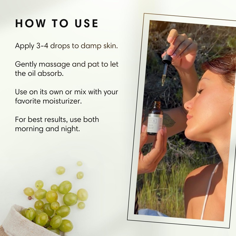 Salute Sante! UVA Face Oil