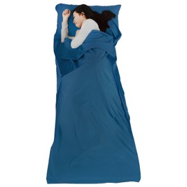QXCFTW 75x210cm Sleeping Bag Liner, Sleeping Bag Liner, travel blanket Sheet Sleeping Bag, Sleeping Bag Liner Lightweight, Lightweight Sleeping Bag for Camping Hostels Picnic Hiking