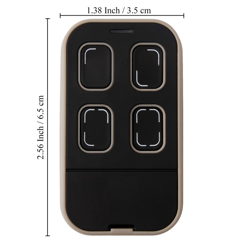 XIHADA Garage Door Remote Universal Gate Remote Control Cloning Homelink