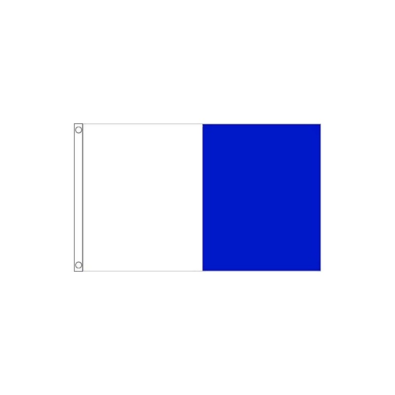 White and Blue Irish County Flag - 5 x 3