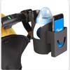 Universal Stroller Cup Holder with Phone Holder,Baby Carriage Bottle Holder