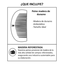 Barbarian Brothers Peine De Madera Para Barba Barbarian Brothers