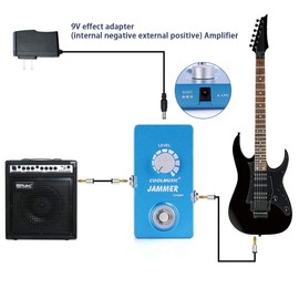 COOLMUSIC A-LP01 Jammer Looper Pedal for Electric Guitar Bass 10 Minutes of Looping Unlimited Overdubs Electric guitar circulation effect pedal loop pedal