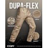 CQR Men's Flex Ripstop Tactical Pants, Water Resistant Stretch Cargo