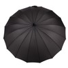 Sword Umbrella 16 Ribs Black Unique Rainproof Straight Long Stick