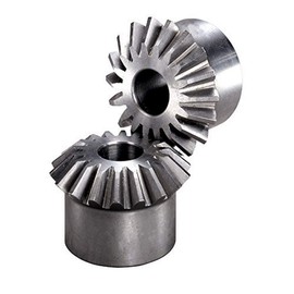 Boston Gear L110Y Miter Gear, 1:1 Ratio, 20 Degree Pressure Angle, 0.375" Bore, 1.062" Mounting Distance, 16 Pitch, 16 Teeth, Steel